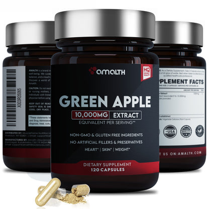 Green Apple Extract Powder 120 Capsules