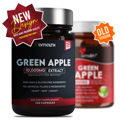 Green Apple Extract Powder 120 Capsules