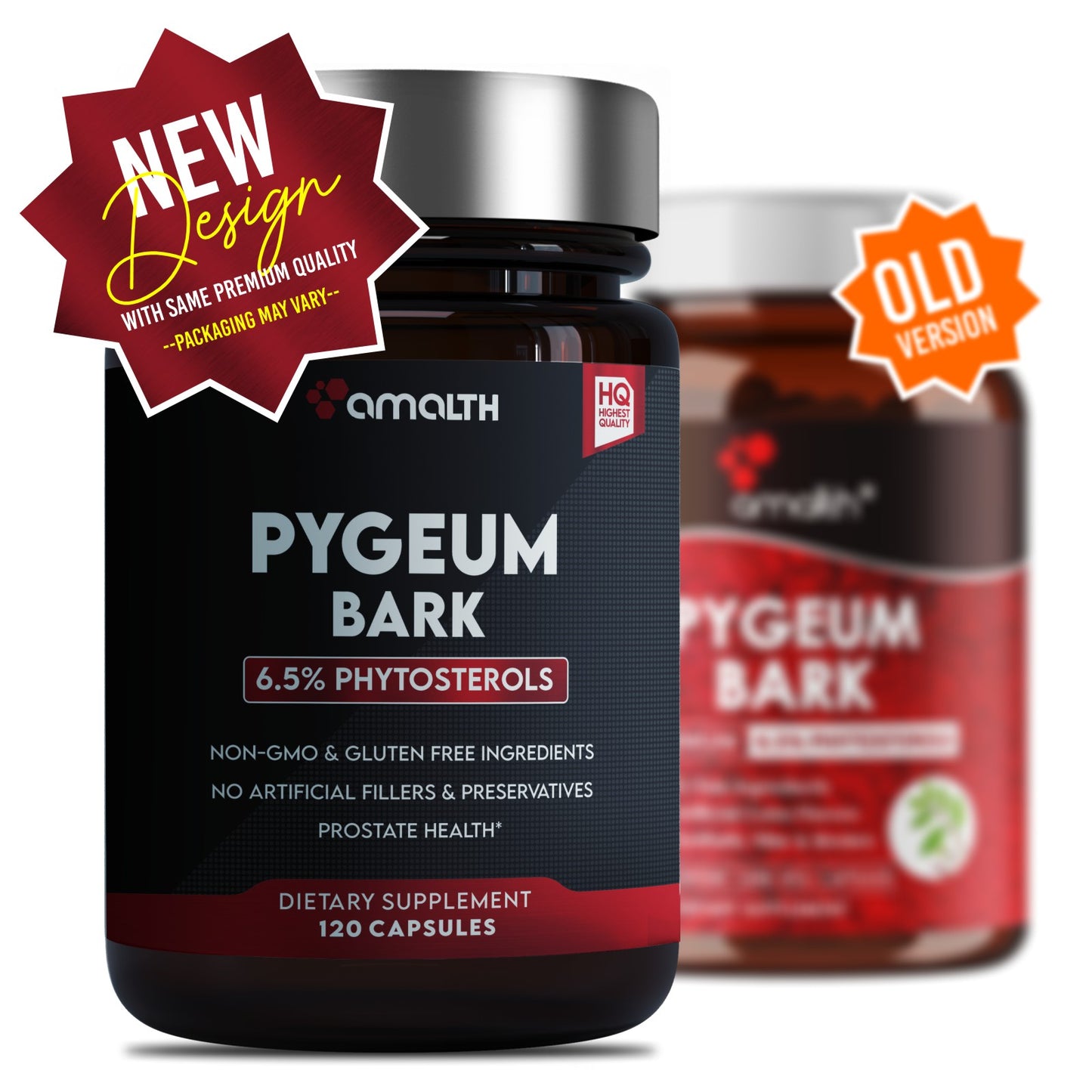 Pygeum Bark Extract Powder 120 Capsules