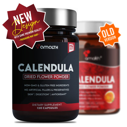 Calendula ( Marigold )Powder 120 Capsules