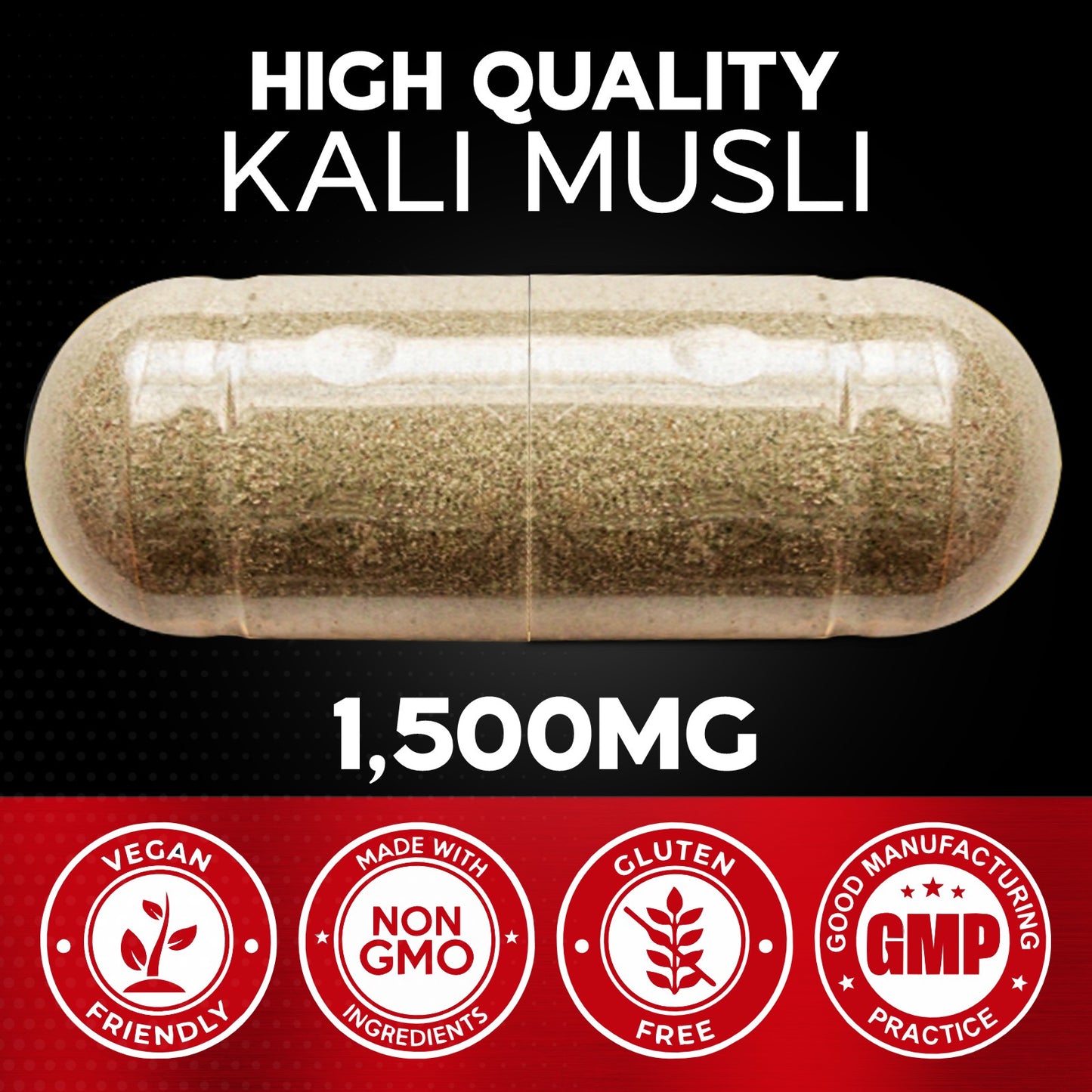 Kali Musli Powder 120 Capsules