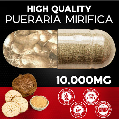 Pueraria Mirifica Extract Powder 120 Capsules