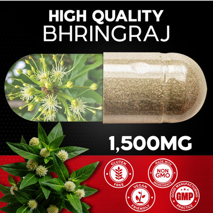 Bharingraj Powder 120 Veg Capsule