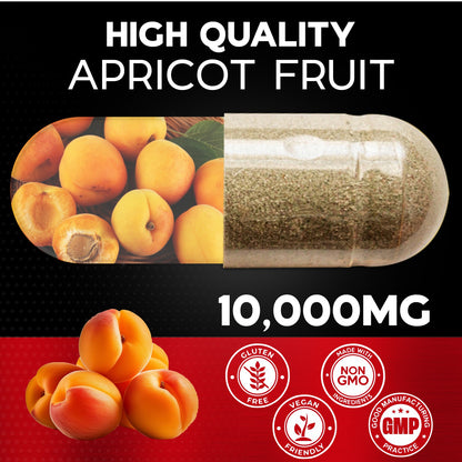 Apricot extract powder 120 veggie capsules