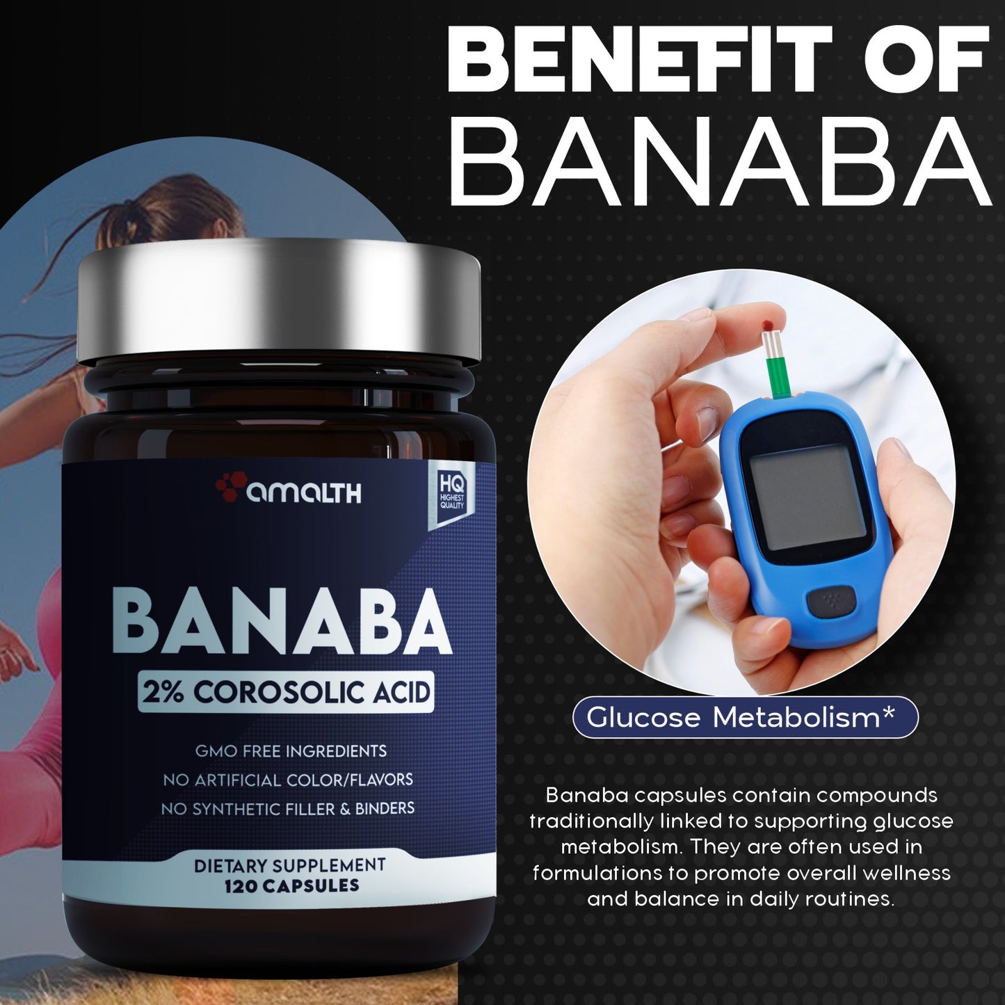 Banaba Extract Powder 90 Capsules